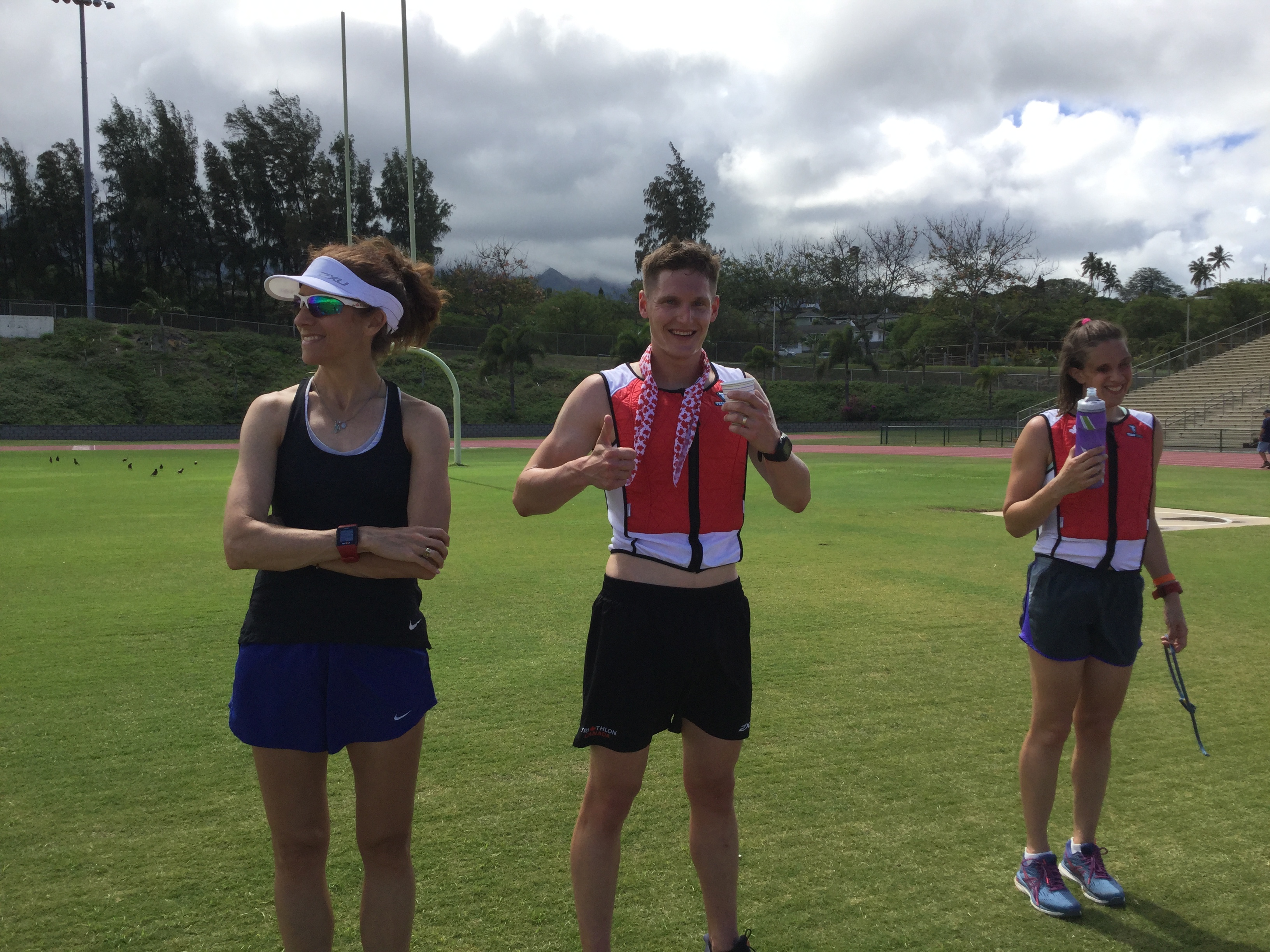 CA Triathlon team field photo 1